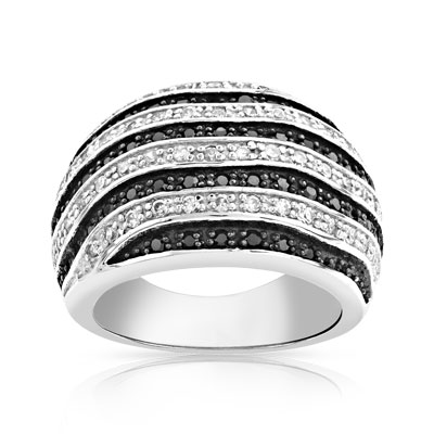Bague argent 925 zirconia
