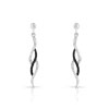 Boucles d'oreilles argent 925 zirconia