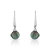 Boucles d&rsquo;oreilles argent 925 perle de culture de Tahiti