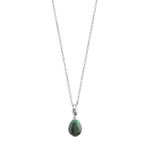 Collier argent 925 perle de culture de Tahiti