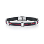Bracelet acier coton