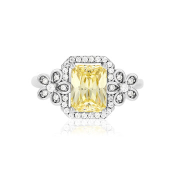 Bague argent 925 et zirconias
