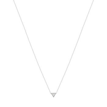 Necklace silver 925 and zirconias 45cm