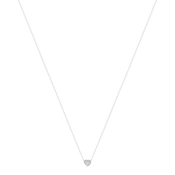 Necklace silver 925 and zirconias 45cm