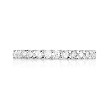 Alliance argent 925 zirconias tour complet