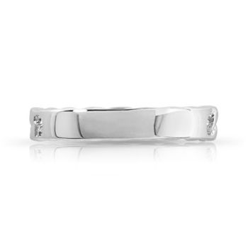 Bague argent 925 maille gourmette