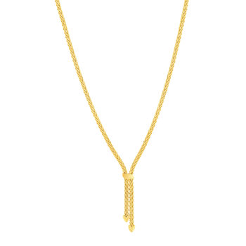 Gold necklace 375 yellow 43 cm