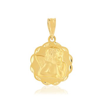 Médaille or jaune 375