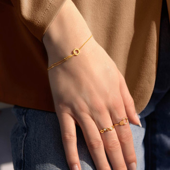 Bague or 375 jaune zirconias motif nids d'abeilles
