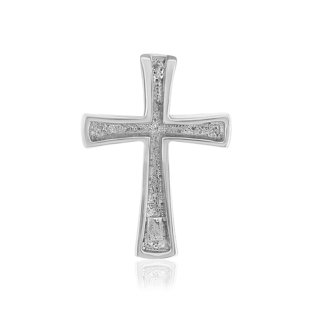 Pendentif croix argent 925 - vue 5