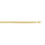 Bracelet plaqué or double rombo