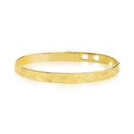 Bracelet jonc plaqué or