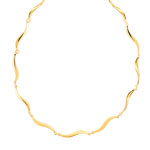 Collier plaqu&eacute; or