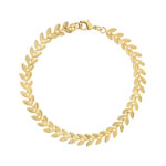 Bracelet plaqué or 18 cm