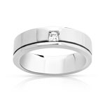 Bague argent 925 zirconia