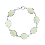 Bracelet argent 925 jade
