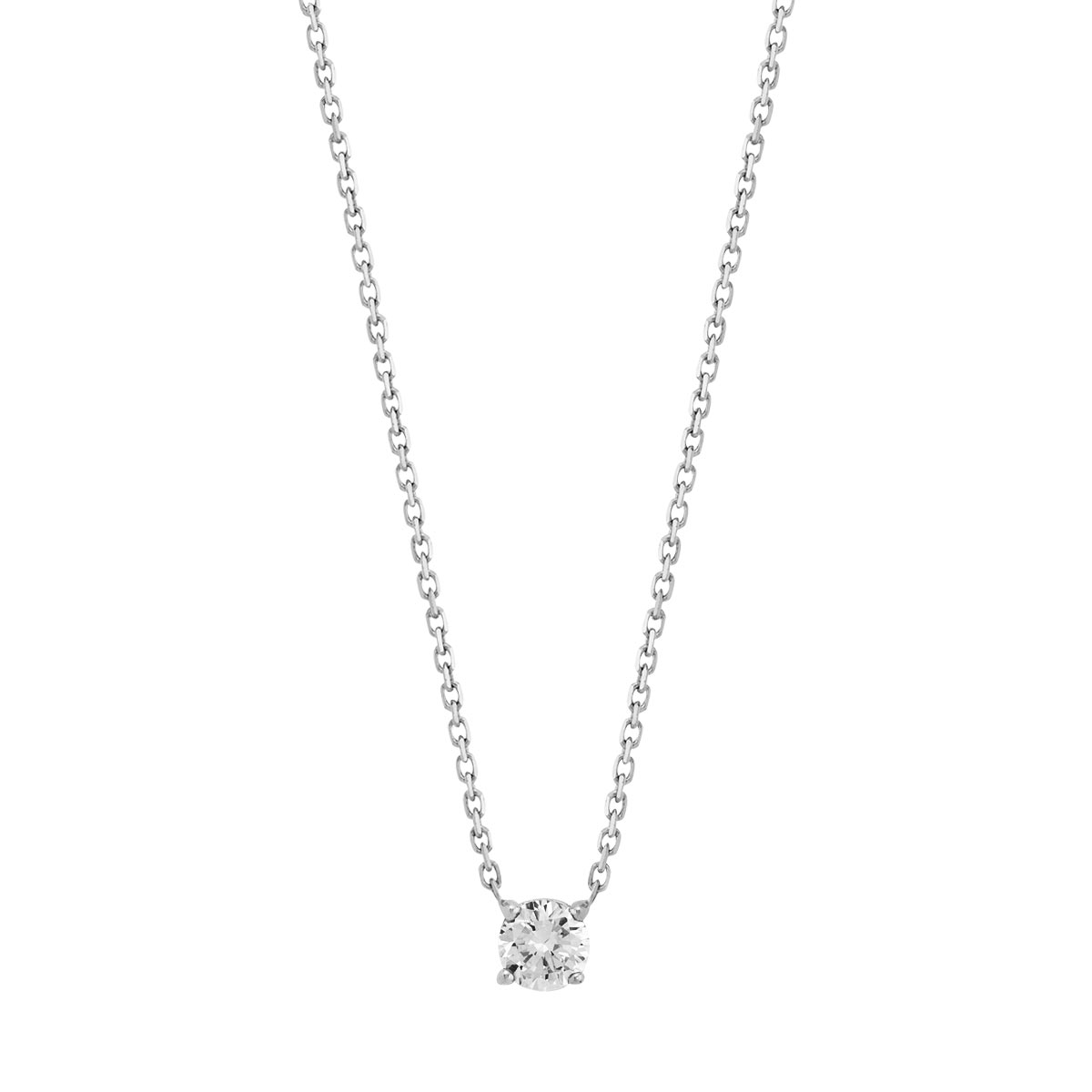 Collier argent 925 zirconia