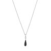Collier argent 925 zirconia et laque