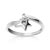 Bague argent 925 diamant