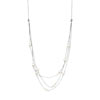 Collier argent 925 perles de culture et zirconia