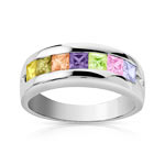Bague argent 925 zirconia