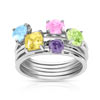 Bague argent 925 zirconia