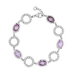 Bracelet argent 925 zirconia