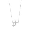 Collier argent 925 zirconia