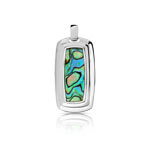 Pendentif argent 925 nacre