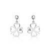 Boucles d'oreilles argent 925 diamant