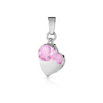 Pendentif argent 925 zirconia