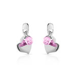 Boucles d&rsquo;oreilles argent 925 zirconia