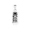 Pendentif argent 925 onyx imitation