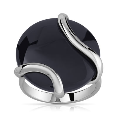 Bague argent 925 onyx