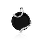 Pendentif argent 925 onyx