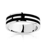 Bague argent 925 onyx