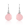 Boucles d'oreilles argent 925 quartz