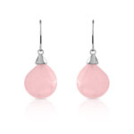 Boucles d&rsquo;oreilles argent 925 quartz