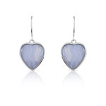 Boucles d&rsquo;oreilles argent 925 agate