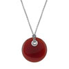 Collier argent 925 agate