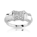 Bague argent 925 zirconia