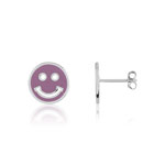 Boucles d&rsquo;oreilles argent 925 &eacute;mail