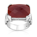 Bague argent 925 agate