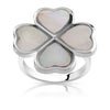Bague argent 925 nacre