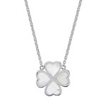 Collier argent 925 nacre