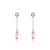 Boucles d'oreilles argent 925 zirconia