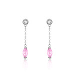Boucles d&rsquo;oreilles argent 925 zirconia