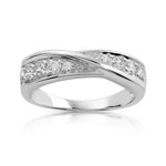 Bague argent 925 zirconia