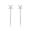 Boucles d'oreilles argent 925 zirconia