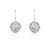 Boucles d&rsquo;oreilles argent zirconias